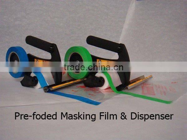 pre-folded masking film, hand masker