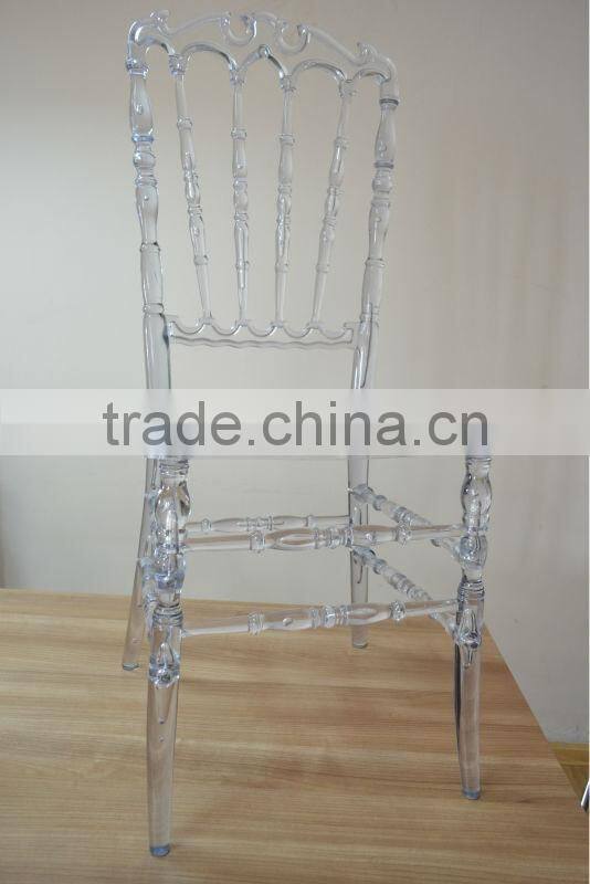 SinoFur Royal clear resin napoleon chair