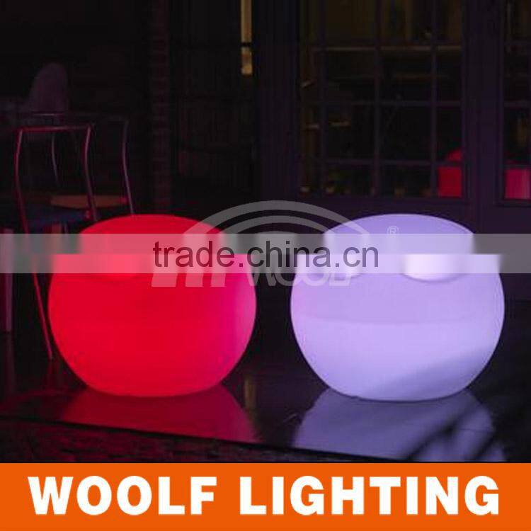 Colourful Decorative Indoor and Outdoor Practical LED Flashing Coffee and Garden Seat