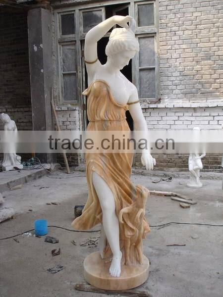 carving figure marble statue for indoor decoration