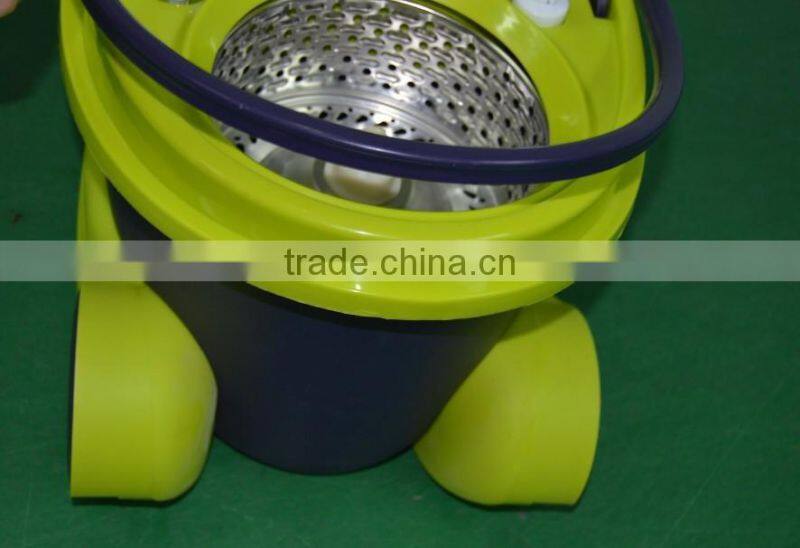 Magic 360 spin mop with wheels microfiber mop designed by power saving system