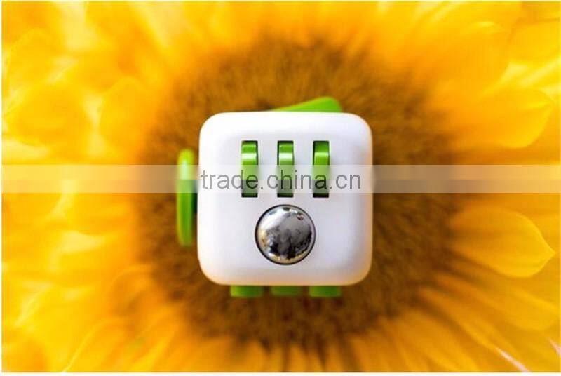 High quality desk toy Fidget 6-Sided Desk Toy Cube Arrival Brilliantly useless adult desk toy fidget