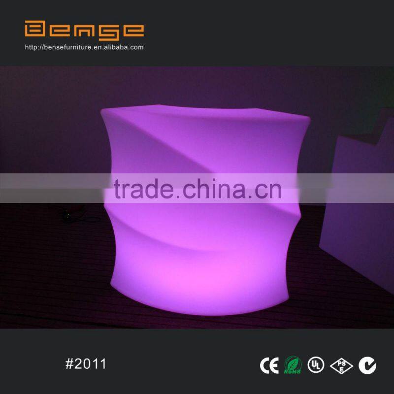 wholesale club/disco modern led corner bar counter