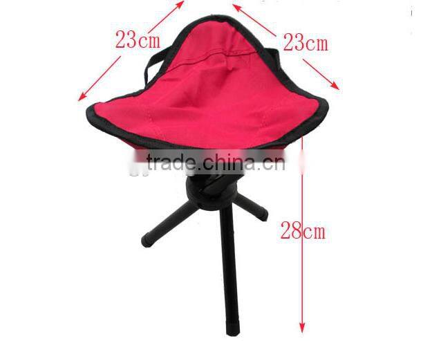 metal Outdoor Camping Triangle Fishing portable folding step stool