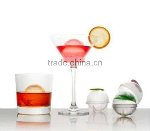Mini Creative Soft Silicone Ice Ball Tray Maker Sphere Ice Mold