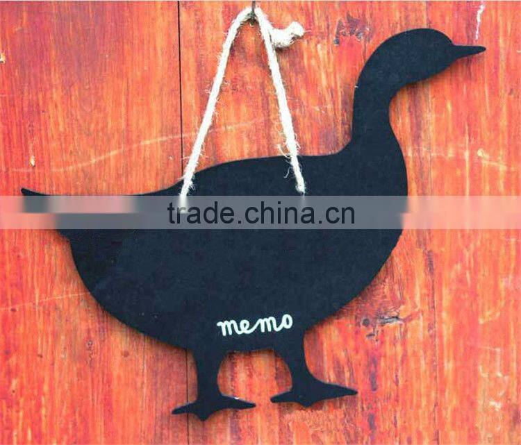 wholesale in stock anmial chalkboard blackboard roap hotel decor message board writing board decorative memo board elk bord