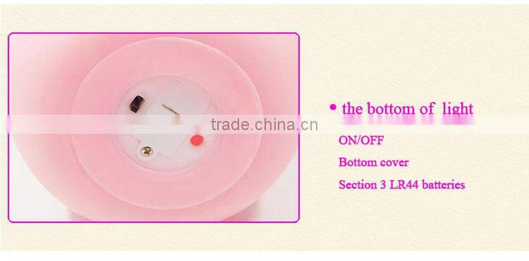 2017 hot sales LED lighting elegant apple fruits night light Decorative lamp