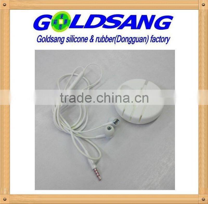 2016 New design silicone headset bobbin winder