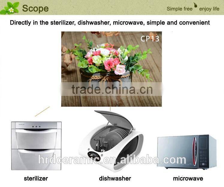 2016 concrete flower plant planter colorful decorative cement flower pot