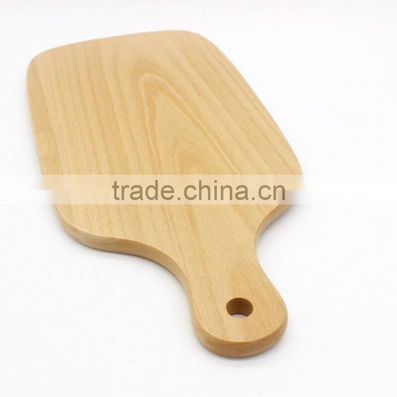 Natural beech wood kitchen sushi cutting board