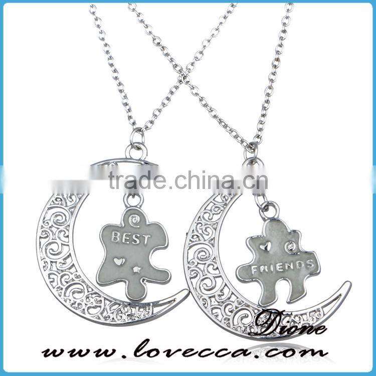 Night Ligh Glow in the dark necklace Fluorescent Hollow Locket Cage Glow In The Dark For Women