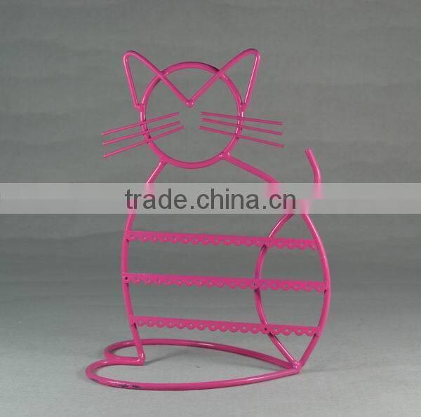 Metal jewelry display