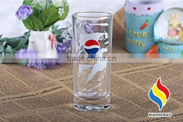 High White glass coffee cup, glass tea cup, glass cup