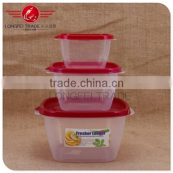 2016 Household plastic preservation box set /crisper mould / airtight preserving box