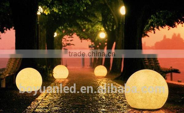 Color Changing Remote Control Rechargeable LED big christmas balls