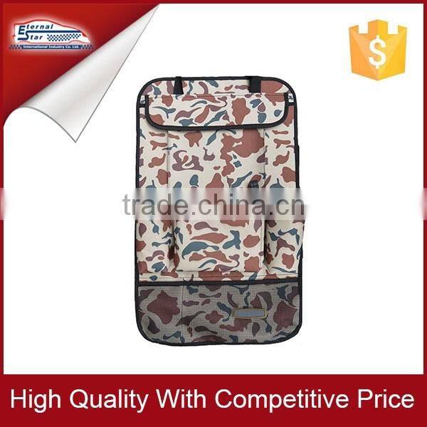 Durable high quality car back seat organzier with IPAD