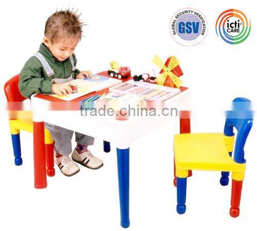2015 new hot cheap liberty house square table and chair toys for children wholesale from alibaba china ICTI manufacture