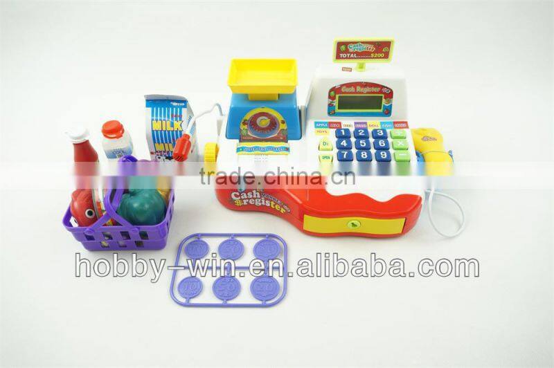 Battery Operated Interesting Baby Cash Register Toy With HJ001746 best selling toys 2014