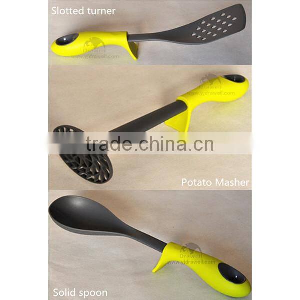 NY-6731 3 Piece Stand Nylon kitchen utensil set