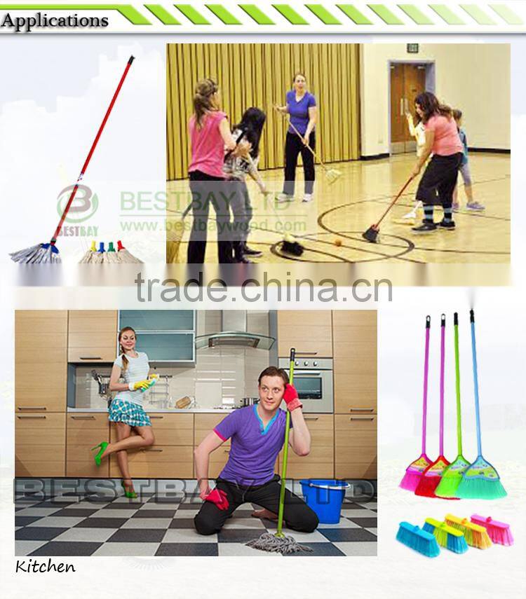 100% responsible quality wood broom handle/mop handle/wooden broom handle