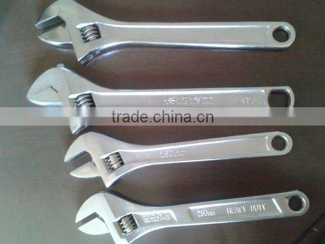 12"*300mm chrome plating Adjustable Wrench set