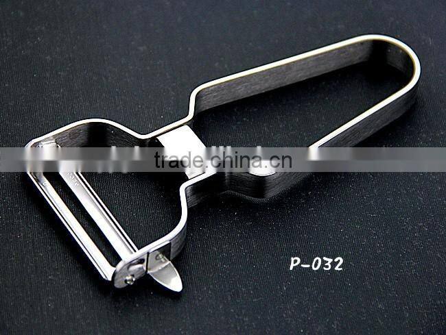 P035 Kasun stainless steel swiss carrot ceramic peeler with eye digger
