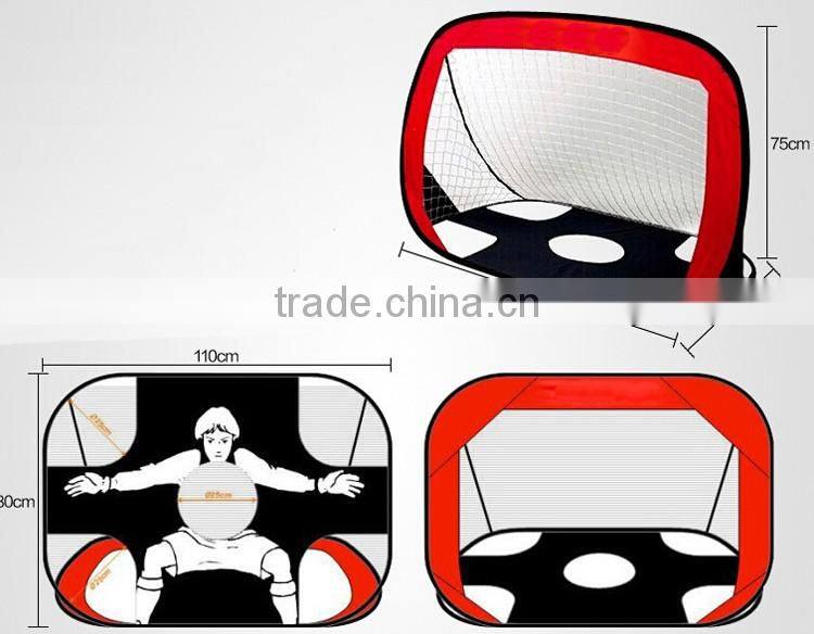 foldable soccer training 2 in 1 goal