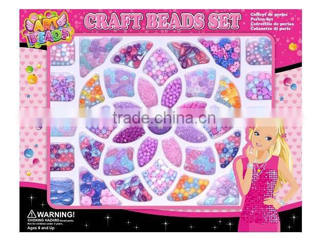 hot fashion kids bead necklace for promotion
