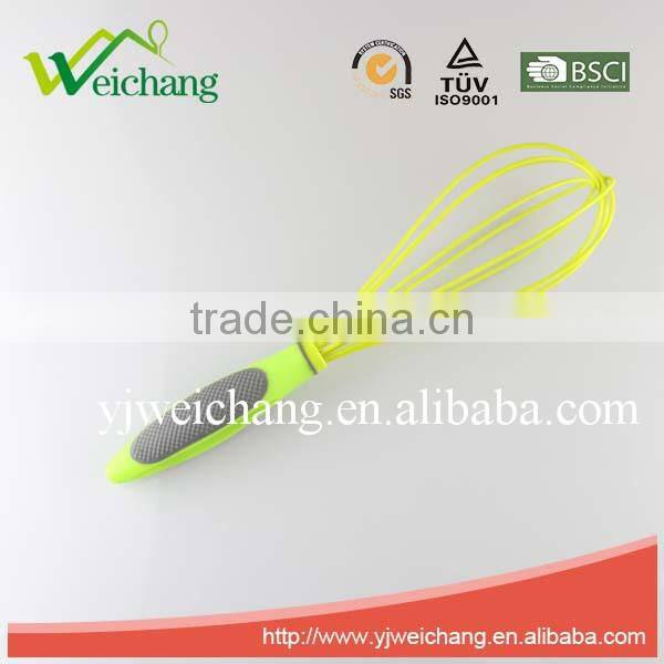 WCJ491 New design Egg whisk Silicone Wire Whisk, Egg Frother, Milk & Egg Beater Blender hot sales