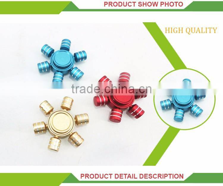 New arrival 360 rotation fidget toys metal fight spinner