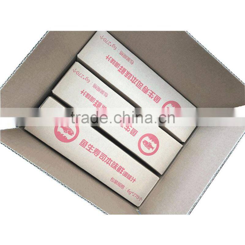 Fish shape Sushi Soy Sauce sachet 6g takeaway pack