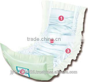 Durable and Reliable incontinence pads disposal adult diaper with Functional made in Japan