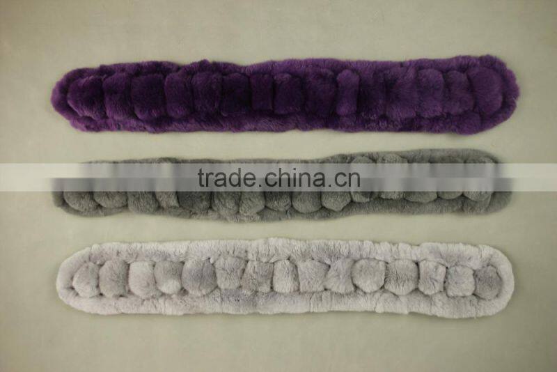 High Quality Knitted Rex-Rabbit Scarf