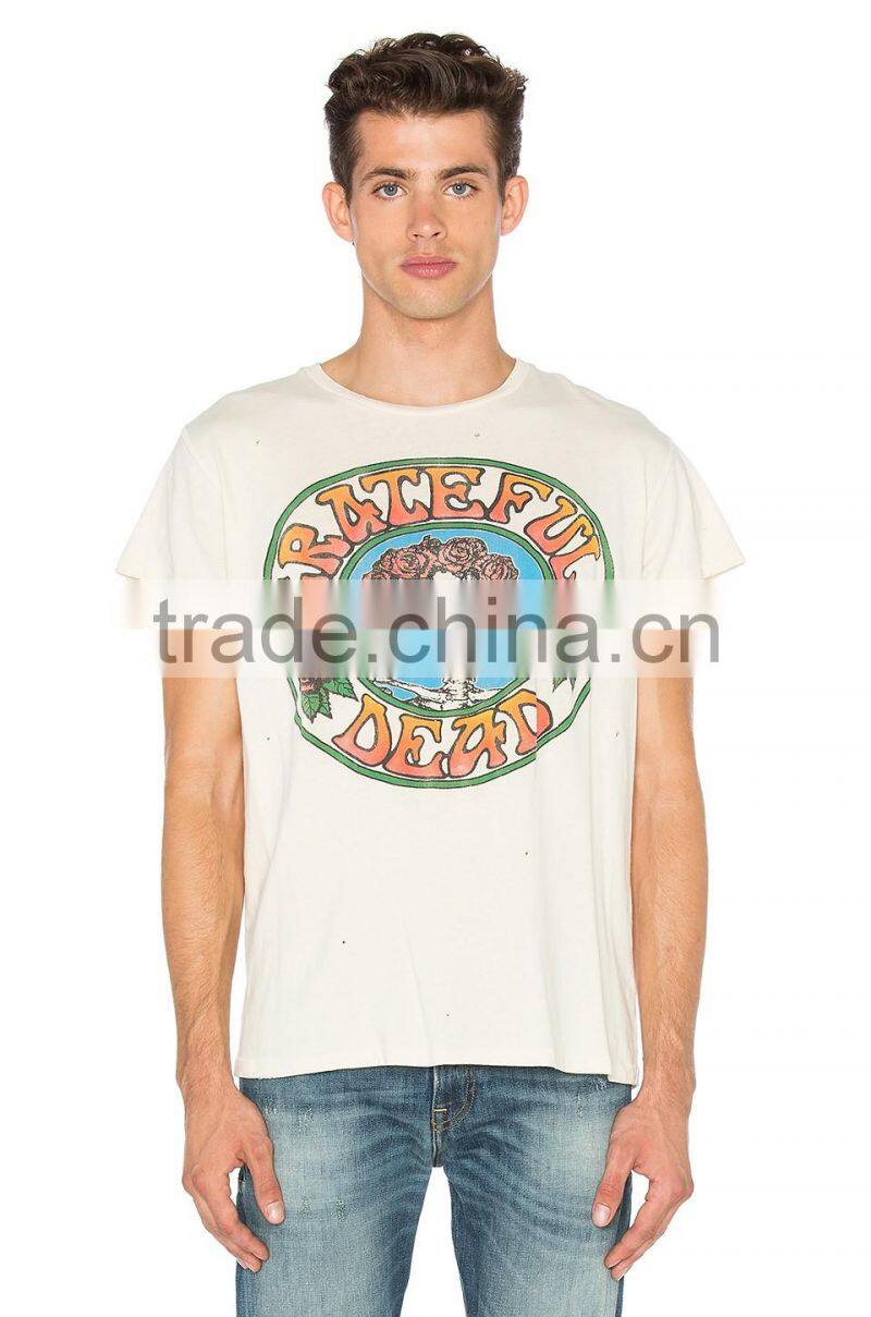 Modern new design style men's sport new pattern t-shirts