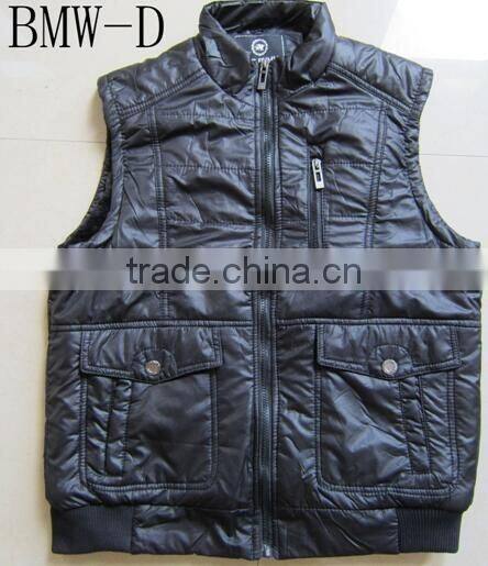 50D shining fur waistcoat man vest mens clothes stock vests