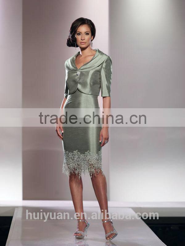 formal knee length short party evening dress suits