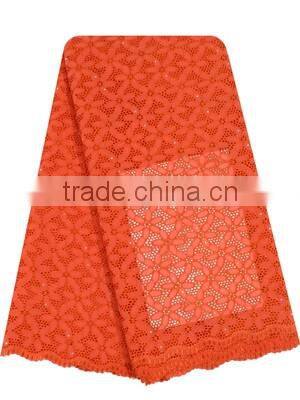 Heavy Lace Swiss Cotton Lace with Embriodery SL0402-6