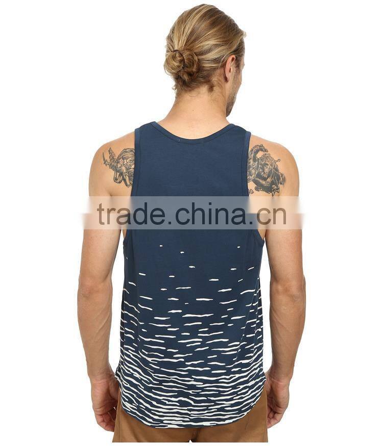 Cheap oversized modal hemp tank tops for men in bulk