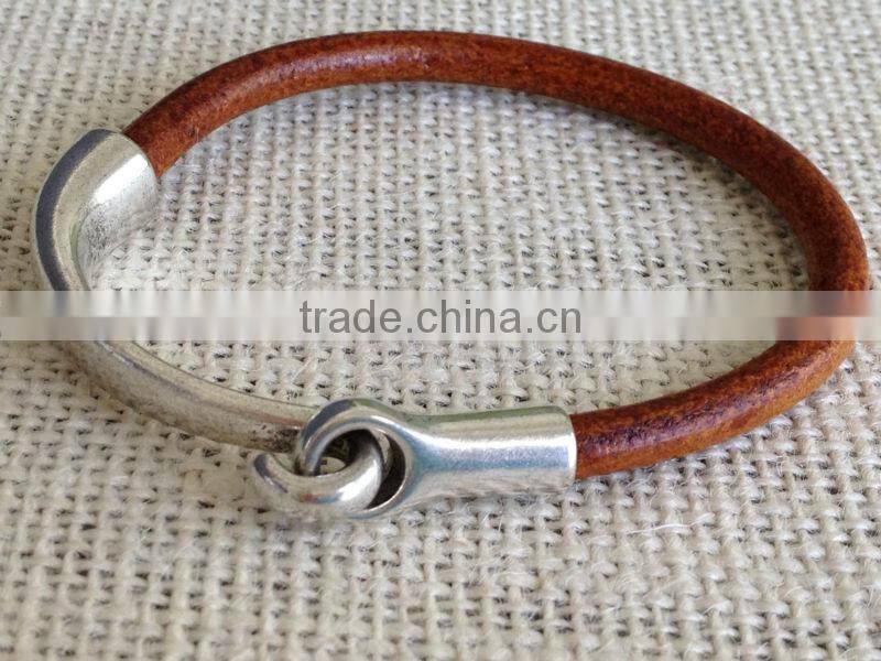 double wrap Leather bracelet, Leather Bangle for girls and boys, unisex leather bracelet