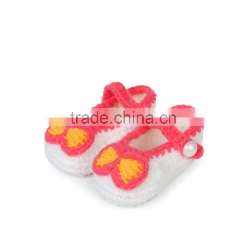 White Rabbit Shape Shoes For Baby Cute Knitted Soft Shoes Infant Newborn Shoes