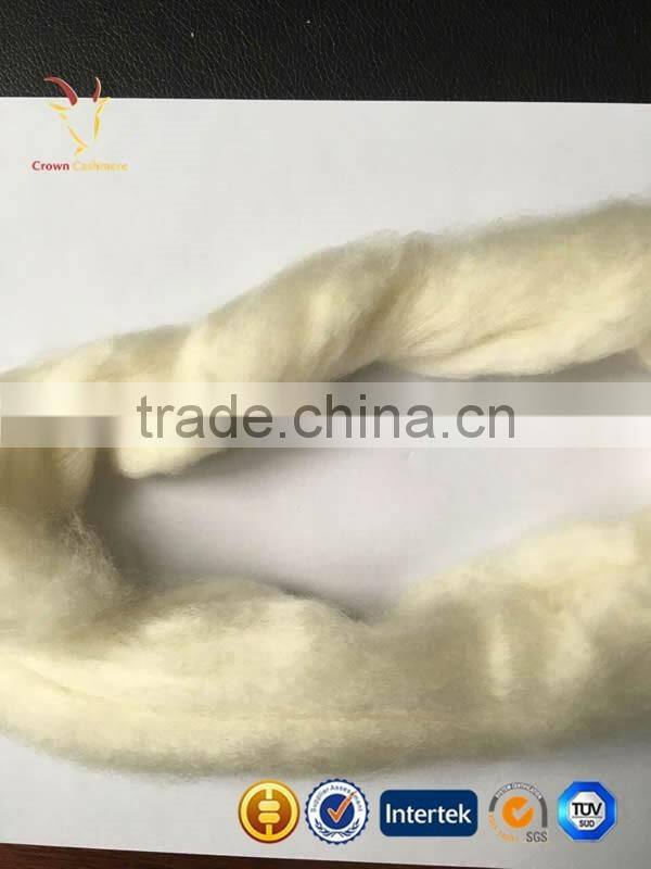 Precious Fibers White Goat Cashmere