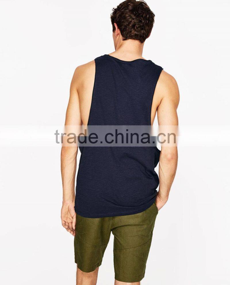 Design crop top tank top wholesale running vest
