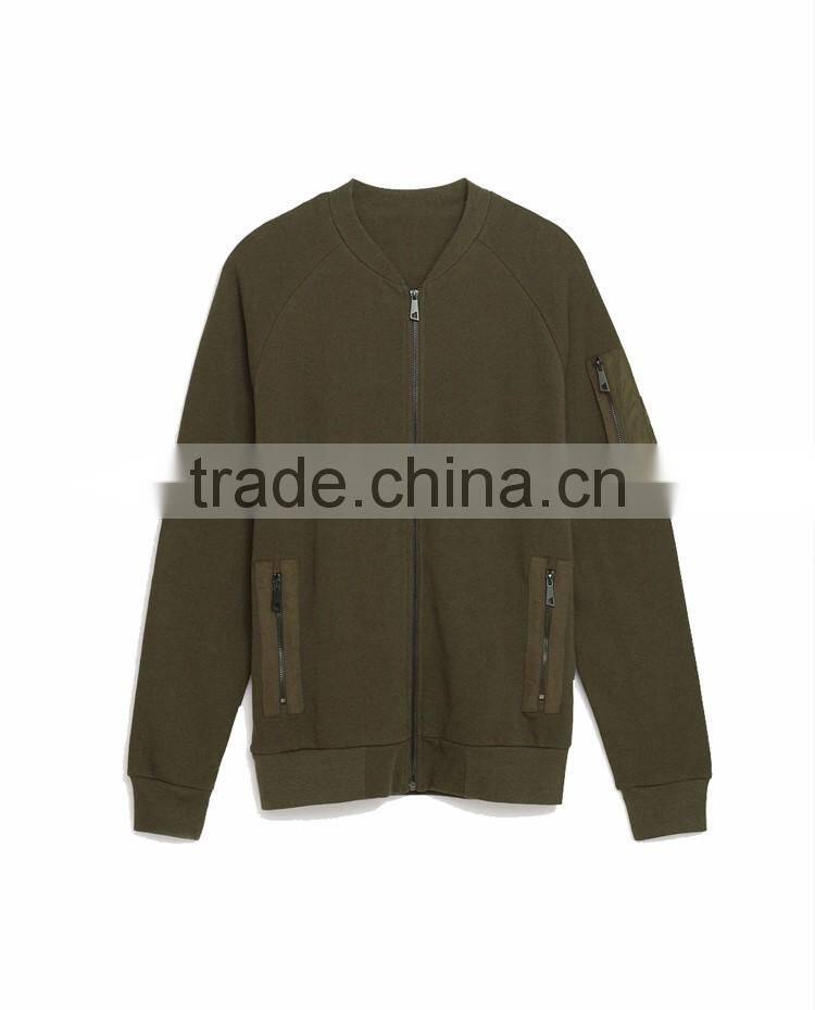 Top Quality Popular Polyester Lining Custom Bomber Varsity Jackets Men