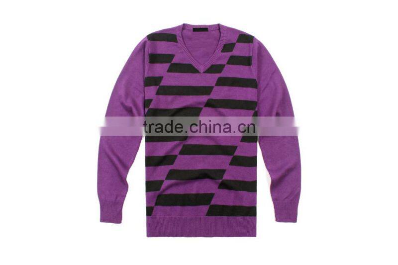 2015 New Fashion Design Knit Unique Sweaters Men