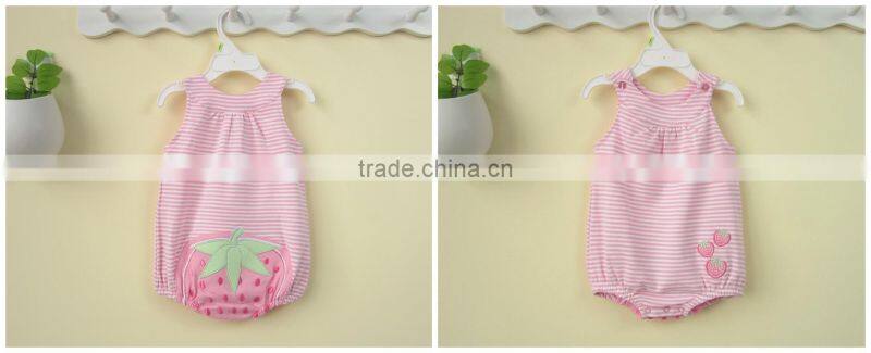 Baby Sleeveless Christmas Style Bodysuits