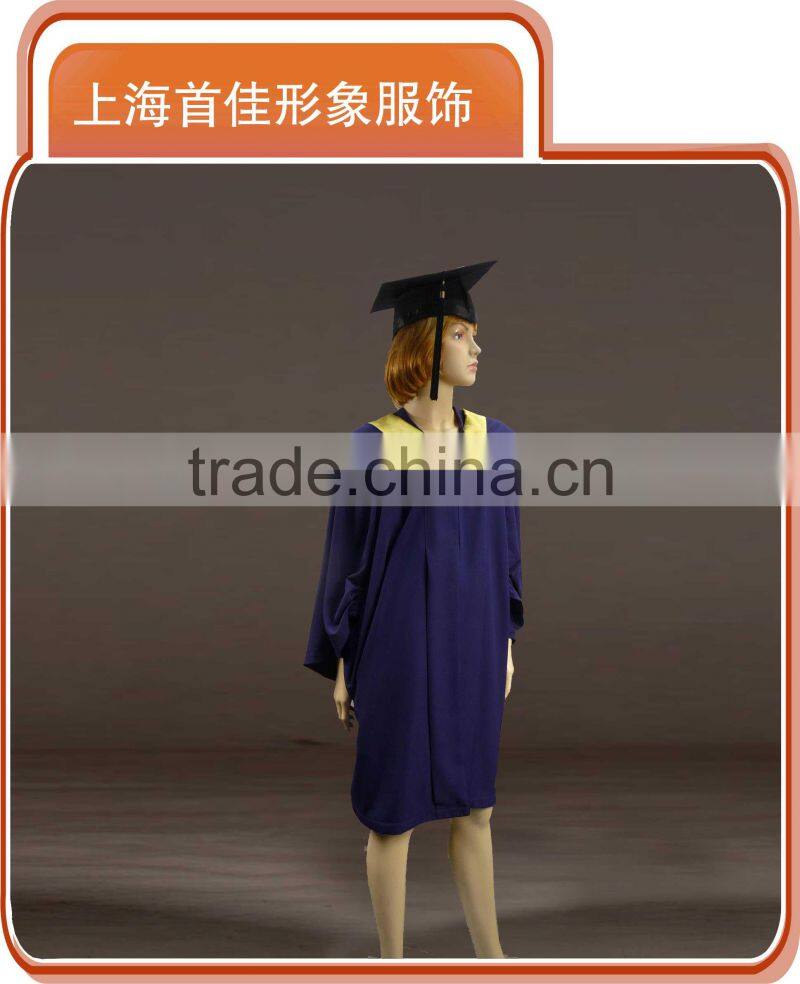 PHD academic gown 2014 from Shanghai Shoujia