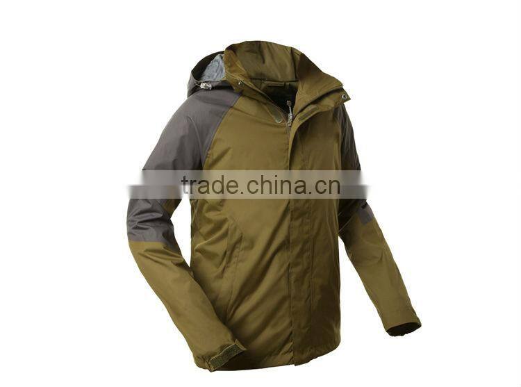 2013 new design men ski jacket waterproof&breathable