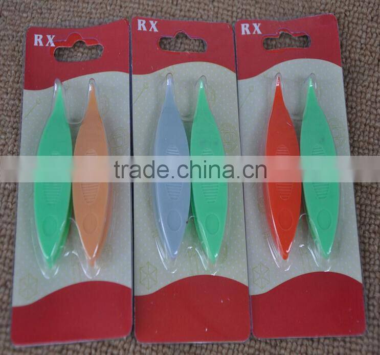 Plastic Tatting Shuttle For Hand Lace Making Craft Knitting Tool 2PCS/set