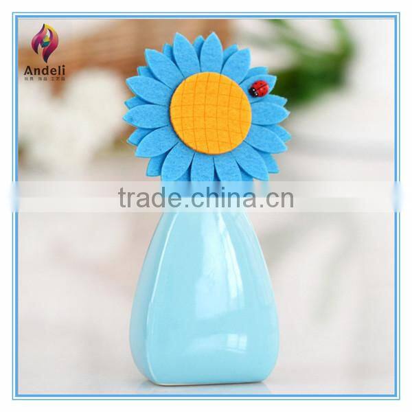 2014 wholesale felt flower toilet fragrance diffuser