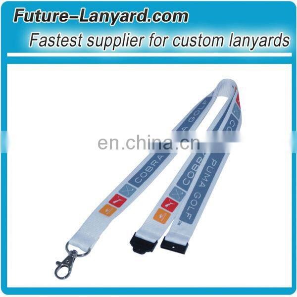 2012 Fashion latest promotion lanyard